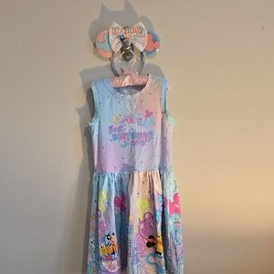 Disney Best Birthday Ever Custom Dress 10 With Matching Ears